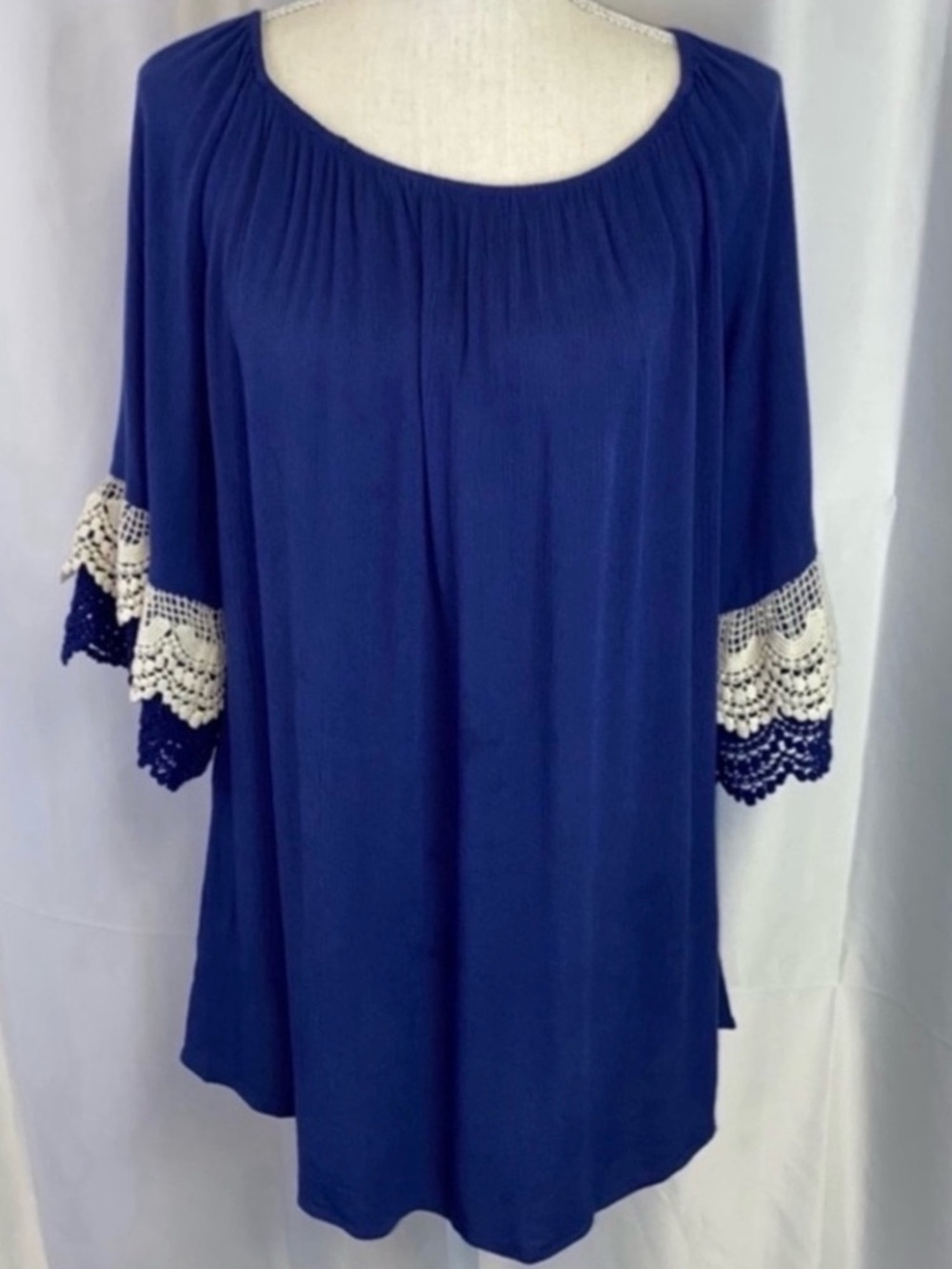 Royal Blue Umgee Size Large Blouse